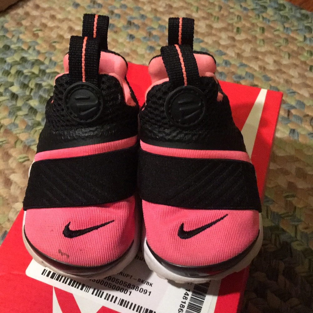Nike presto extreme size 4c lava glow/black